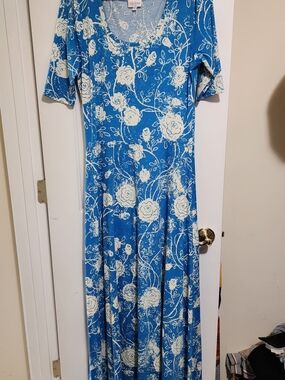 LuLaRoe | Dresses | Lularoe Maria Maxi Dress | Poshmark